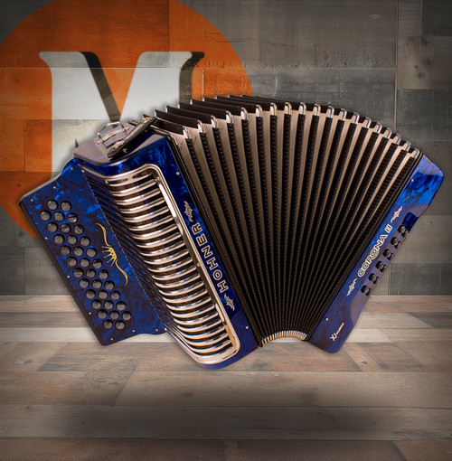 Hohner Corona II Xtreme EAD - Pearl Dark Blue (CXEBL)|Musician Madness