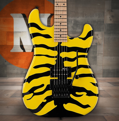 ESP LTD George Lynch GL-200MT Tiger - Yellow w/ Graphic (LGL200MT)