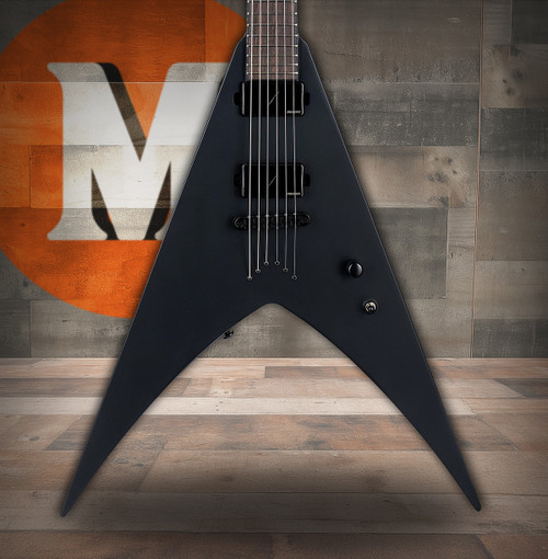 ESP LTD HEX-6 - Black Satin (LHEX6BLKS)|Musician Madness