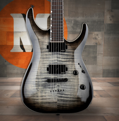 ESP LTD MH-1000NT FM - Charcoal Burst (LMH1000NTFMCHB) | Musician Madness