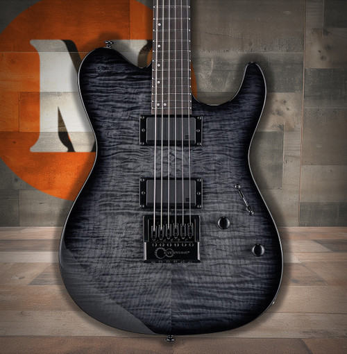 LTD TH-1000 Evertune FM See Thru Black SB (LTH1000ETFMSTBLKSB