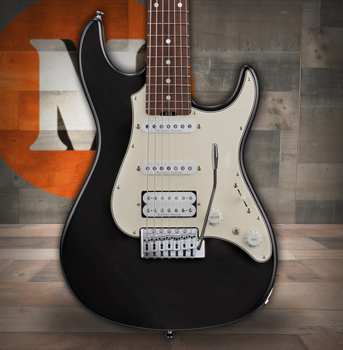 ESP SNAPPER-7 - Black (ESNAP7ALRBLK) | Musician Madness