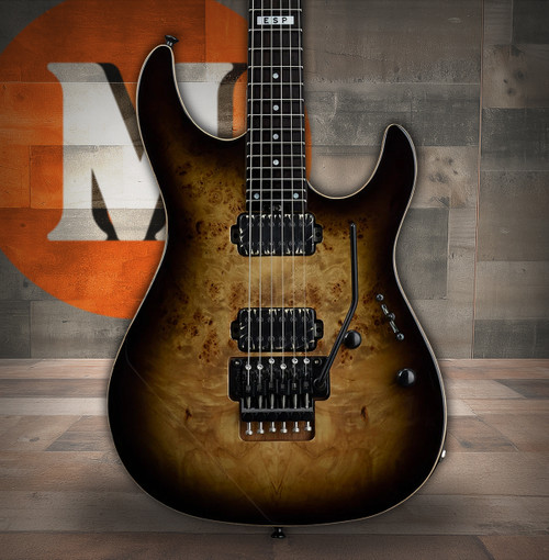 ESP E-II SN-II - Nebula Black Burst (EIISN2BMNBLKB)|Musician Madness