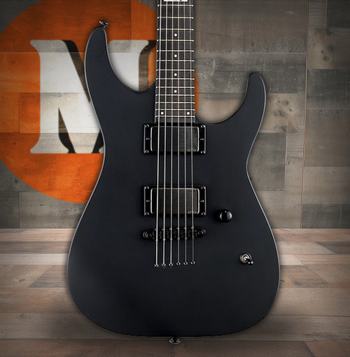 LTD Jeff Ling JL-600 - Black Satin (LJL600BLKS)|Musician Madness