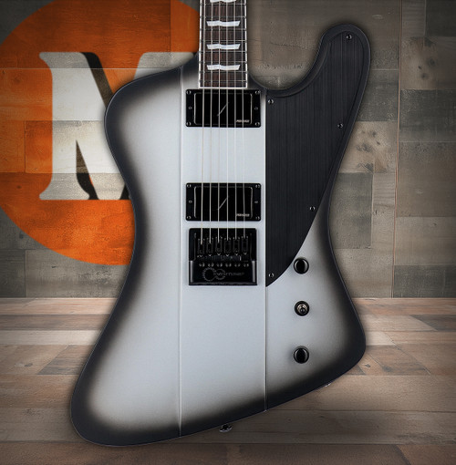 LTD PHOENIX-1000 EVERTUNE - Silver Sunburst Satin (LPHOENIX1000ETSSBS)|Musician Madness