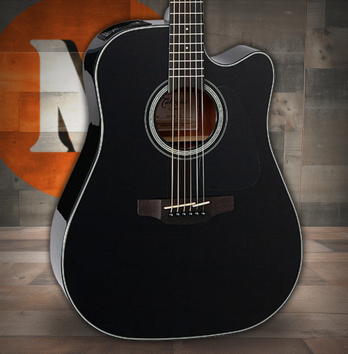 Takamine GD30CE - Gloss Black (TAKGD30CEBLK)