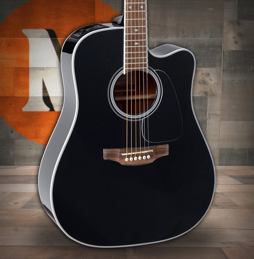 Takamine GD34CE - Gloss Black (TAKGD34CEBLK) | Musician Madness