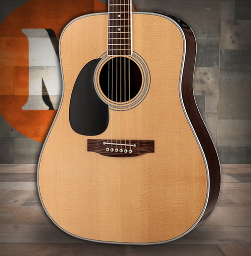 Takamine EF360GF - Natural Gloss LH w/ Semi-Hard Case (JTAKEF360GFLH)