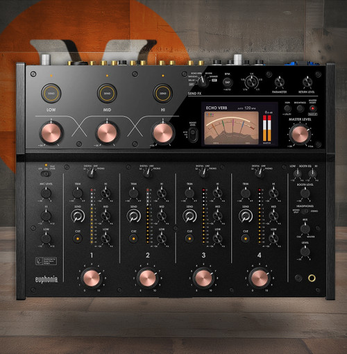 AlphaTheta Euphonia Professional 4-channel Rotary Mixer (euphonia) | Musician Madness