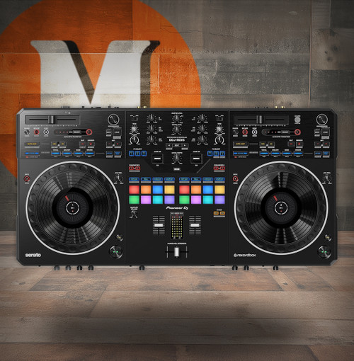 Pioneer DJ DDJ-REV5 4-Deck DJ Controller - Black (DDJ-REV5)