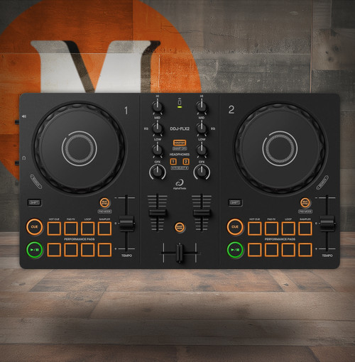 AlphaTheta DDJ-FLX2 Compact 2-Channel DJ Controller (DDJ-FLX2)|Musician Madness