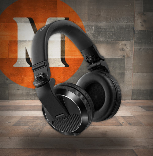 Pioneer DJ HDJ-X7 Professional Over-Ear DJ Headphones - Black (HDJ-X7-K)