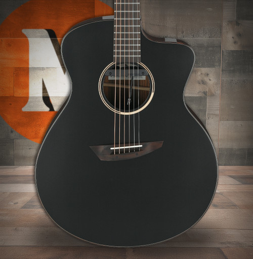 Ibanez Jon Gomm Signature JGM5 Acoustic-Electric Guitar - Black Satin Top - Natural High Gloss Back and Sides (JGM5BSN) | Musician Madness
