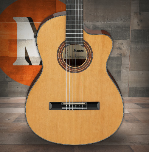 Ibanez GA Series GA6CE Classical Cutaway Acoustic-Electric Guitar - Natural (GA6CE)|Musician Madness