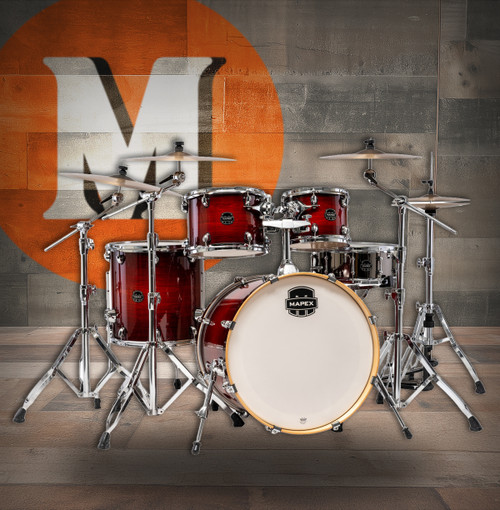 Mapex Armory Series Rock Shell Pack - Red Onyx Burst (AR529SVNR)