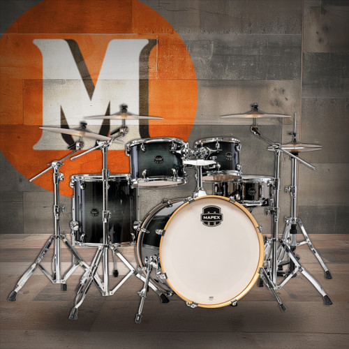 Mapex Armory Series Rock Shell Pack - Black Onyx Burst (AR529SVOZ)