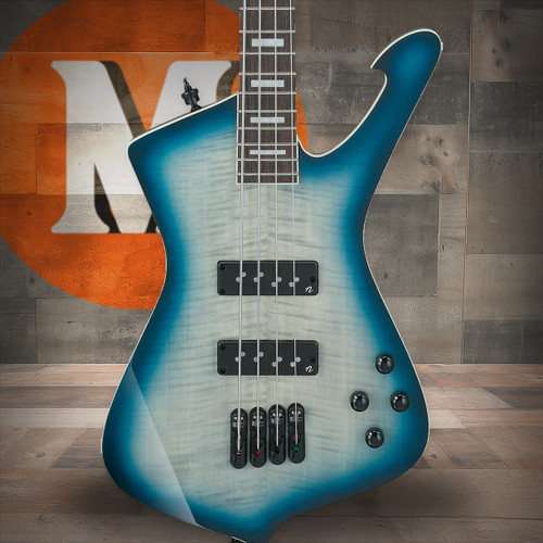 Ibanez ICB 4 String Electric Bass - Cosmic Blue Starburst (ICB720FMCBS)