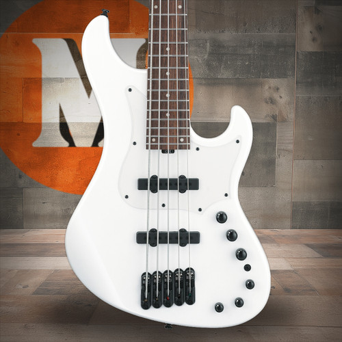 Ibanez MDM 5str Electric Bass w/Bag - Pearl White (MDM1005PW)|Musician Madness