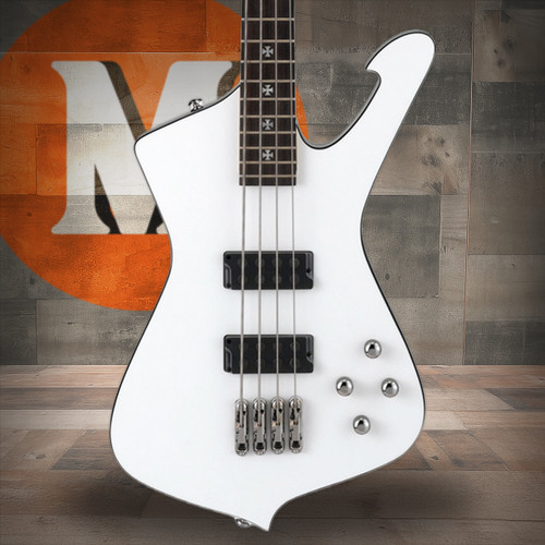 Ibanez Sharlee D'Angelo Signature 4str Electric Bass - Pearl White (SDB3PW)|Musician Madness