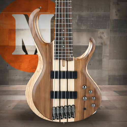 Ibanez BTB Standard 6 String Electric Bass - Natural Low Gloss (BTB746NTL)