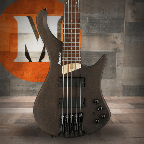 Ibanez EHB Ergonomic Headless Bass 5 String - Walnut Flat (EHB605WNF)