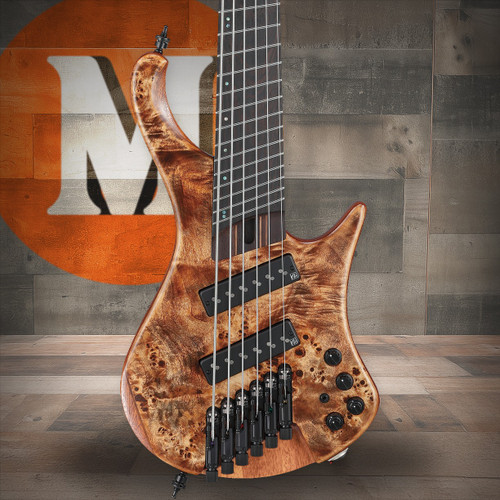 Ibanez EHB Ergonomic Headless Bass 6str w/Bag Multi scale - Antique Brown Stained Low Gloss (EHB1506MSABL)|Musician Madness