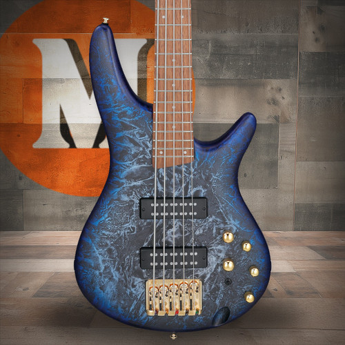 Ibanez SR Standard 5str Electric Bass - Cosmic Blue Frozen Matte (SR305EDXCZM)|Musician Madness