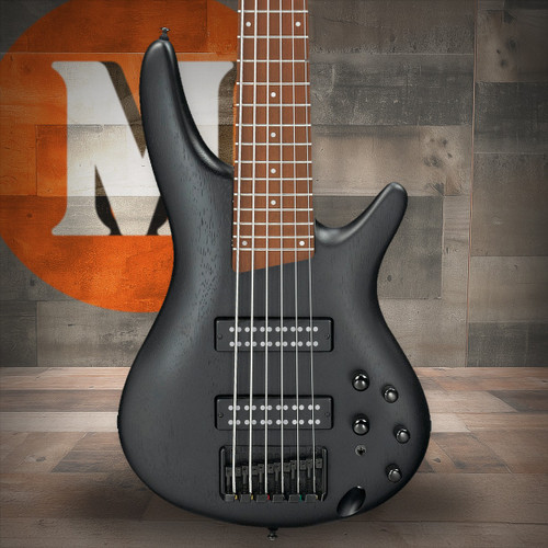Ibanez SR Standard 6 String Electric Bass - Weathered Black (SR306EBWK)