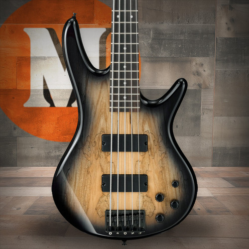 Ibanez Gio SR 5str Electric Bass - Natural Gray Burst (GSR205SMNGT)|Musician Madness