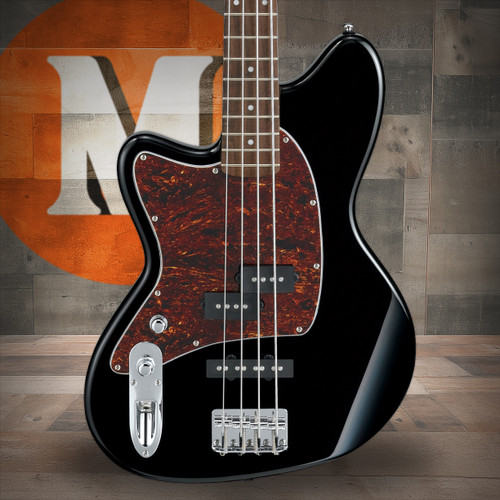 Ibanez Talman Bass Standard 4 String Electric Bass - Left Handed - Black (TMB100LBK)