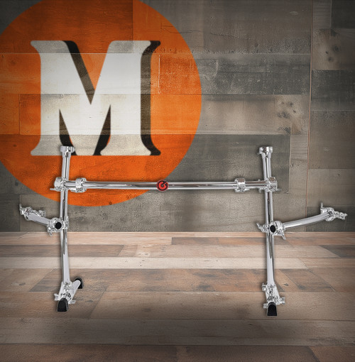 Gibraltar Curved Drum Rack with Wings (GDR125C-CHR) | Musician Madness