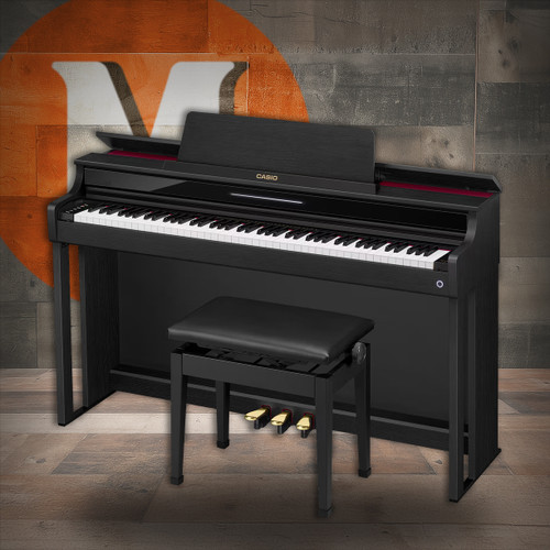 Casio AP-550 Digital Cabinet Piano - Black (AP-550BK)