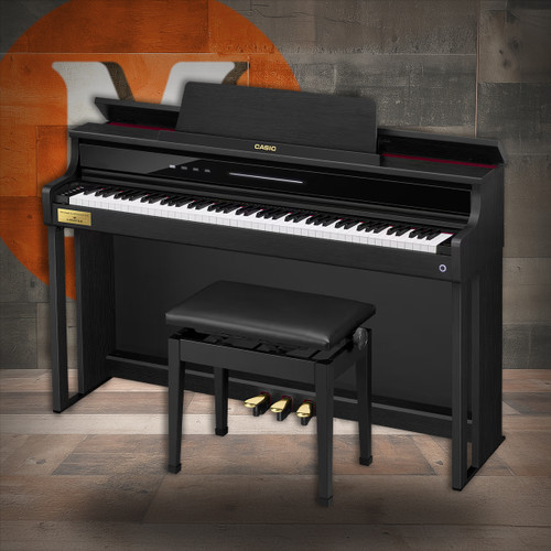 Casio AP-750 Digital Cabinet Piano - Black (AP750BK)