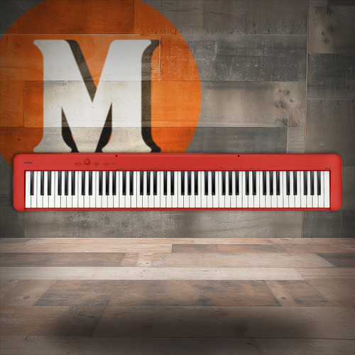 Casio CDP-S160 Compact Digital Piano Red (CDP-S160RD)