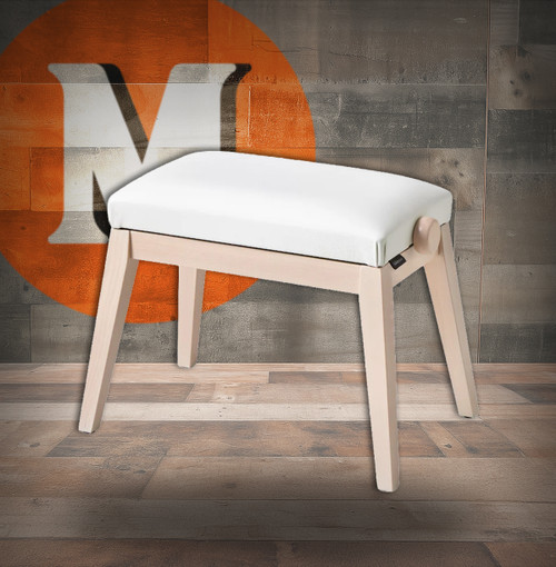 Casio BG-50WE Color-Matching Height Adjustable Padded Bench for Privia PX-S7000WE (BG-50WE)