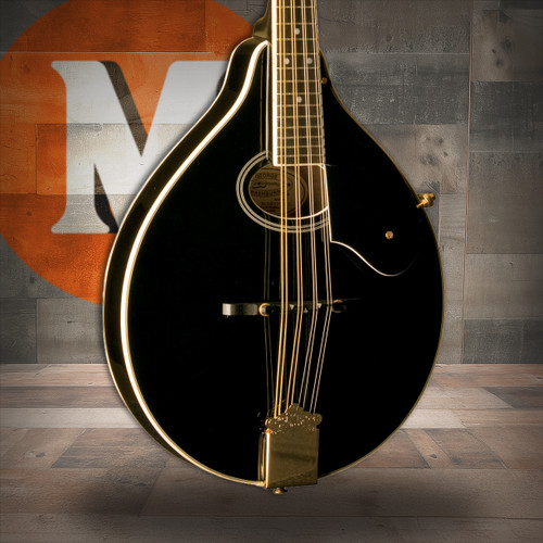 Washburn M1SD Americana Series A-Style Mandolin - Black (M1SDLB-A-U) | Musician Madness