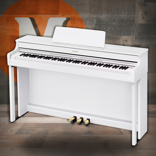 Casio AP-300 Digital Cabinet Piano - White (AP-300WE)