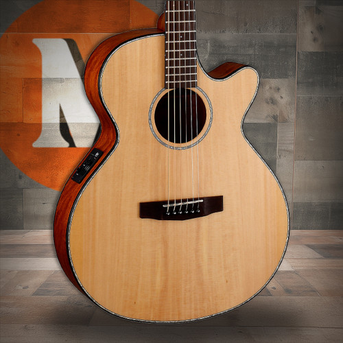 Cort SFXENS Acoustic Electric Slim Body Cutaway Guitar - Natural Satin (SFXENS-A-U) | Musician Madness