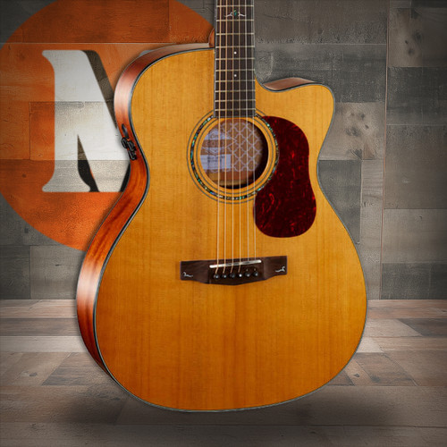 Cort GOLDOC6NAT Gold Series Acoustic Electric Guitar - Natural Satin (GOLDOC6NAT-U)
