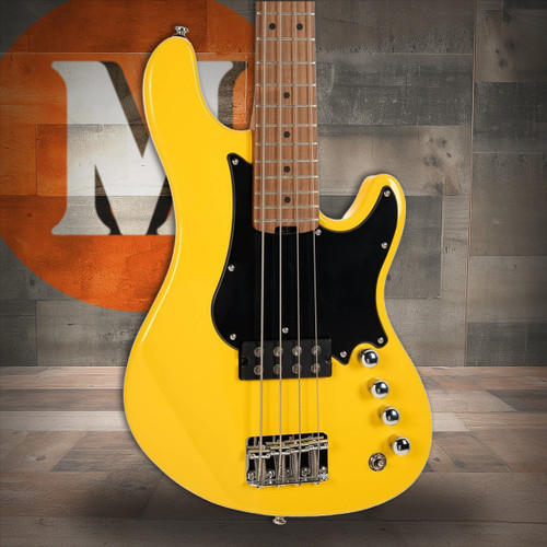 Cort GB Short Scale Bass Guitar w/ Gig-Bag - Yellow Crush (GBSHORTSCALEYCB-U)