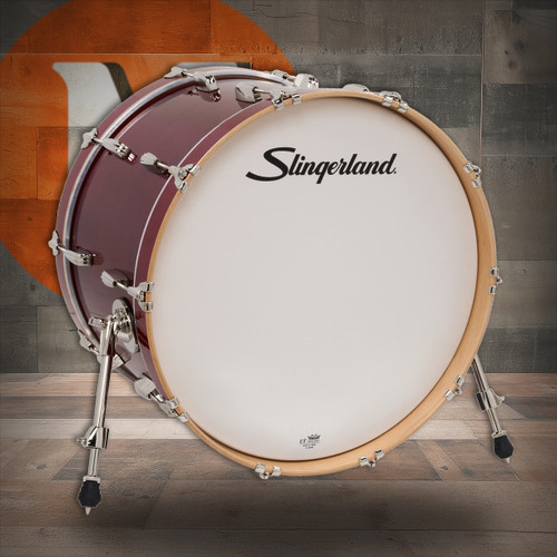 Slingerland Sl 14X22 Studio King Kick, Royal Crimson (SDSK1422KKKRCR) | Musician Madness