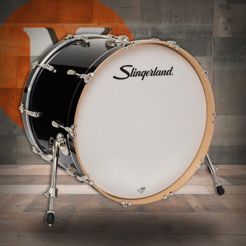 Slingerland Sl 16X22 Studio King Kick, Del Norte Black (SDSK1622KKKDNB) | Musician Madness