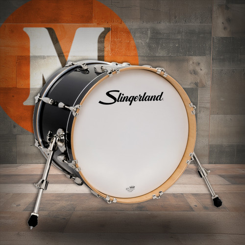 Slingerland Sl 14X18 Studio King Kick, Del Norte Black (SDSK1418KKKDNB) | Musician Madness