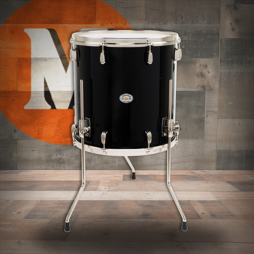Slingerland Sl 16X16 Studio King Floor Tom, Del Norte Black (SDSK1616TTKLKDNB) | Musician Madness