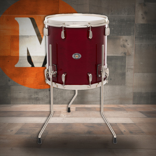 Slingerland 14X14 Studio King Floor Tom - Royal Crimson (SDSK1414TTKLKRCR)