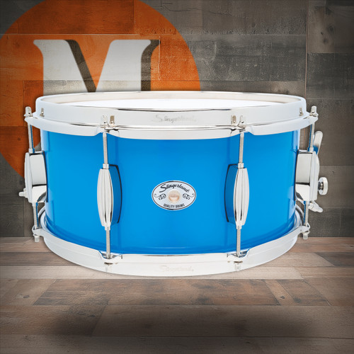 Slingerland Sl 6.5X14 Studio King Snare, Lunar Blue (SDSK6514SSKLBL) | Musician Madness