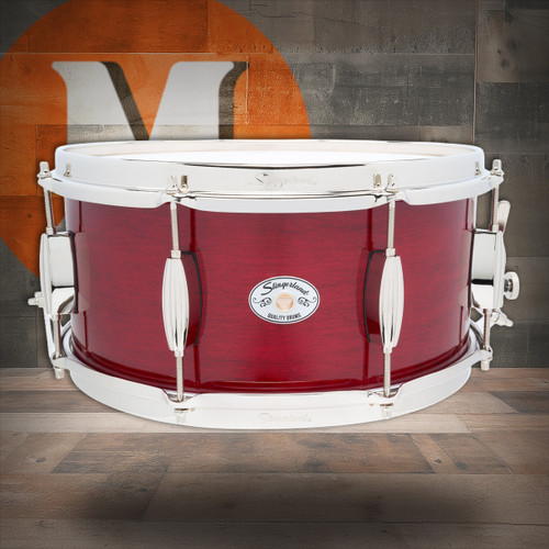 Slingerland Sl 6.5X14 Studio King Snare, Royal Crimson (SDSK6514SSKRCR) | Musician Madness