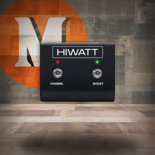 Hiwatt FS201LJ Hi-5 Footswitch - 2-Button (HWFS202HI-U) | Musician Madness