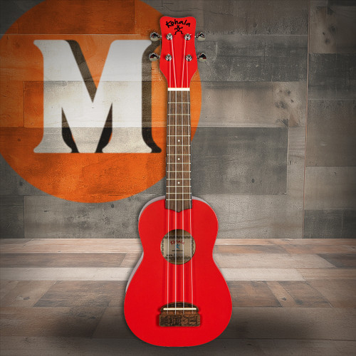 Kohala Soprano Tiki Series Ukulele Red (KT-SRD) | Musician Madness