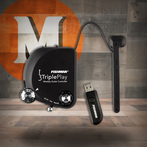 Fishman TriplePlay Bridge Wireless MIDI Pickup (PRO-TRP-302) | Musician Madness